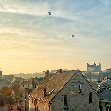 La Terrasse Saumuroise - Vue Chateau & Loire Ngoại thất bức ảnh