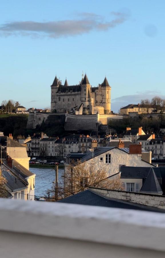 La Terrasse Saumuroise - Vue Chateau & Loire Ngoại thất bức ảnh